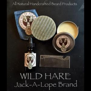 Wild Hare Products that I received, minus the comb. 
